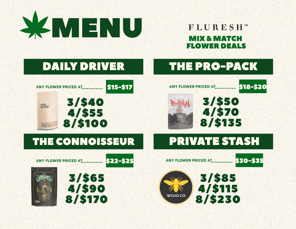 cannabis flower dispensary deals flower