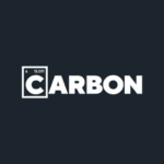 Carbon by Fluresh logo featuring periodic table element design
