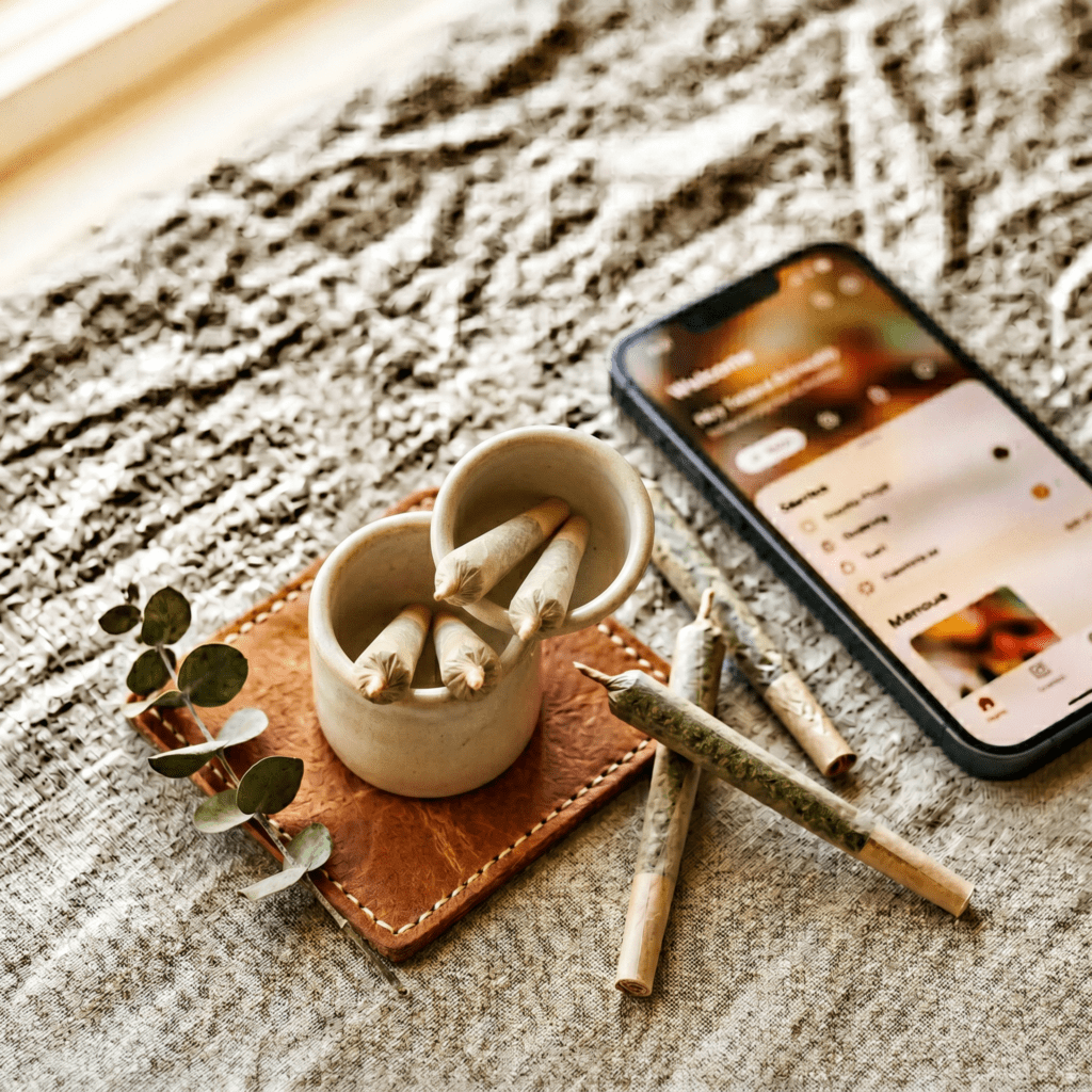 Ordering cannabis pre-rolls online at Fluresh cannabis store in Grand Rapids Michigan for curbside pickup