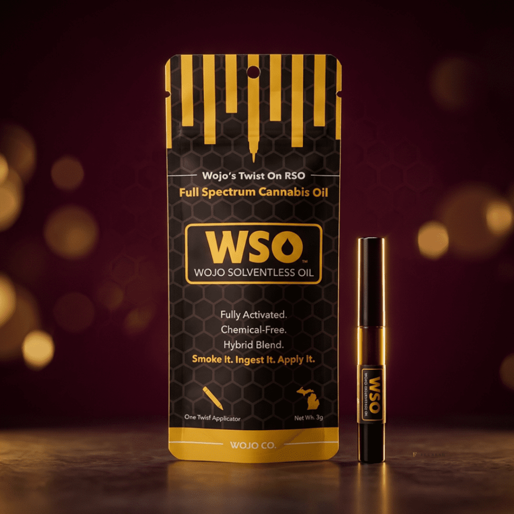 Wojo WSO Solventless Oil CBG product in Grand Rapids Michigan at Fluresh