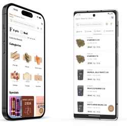 Fluresh mobile app displayed on iOS and Android phones